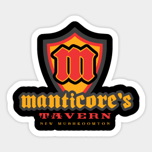 Manticore's Tavern Sticker